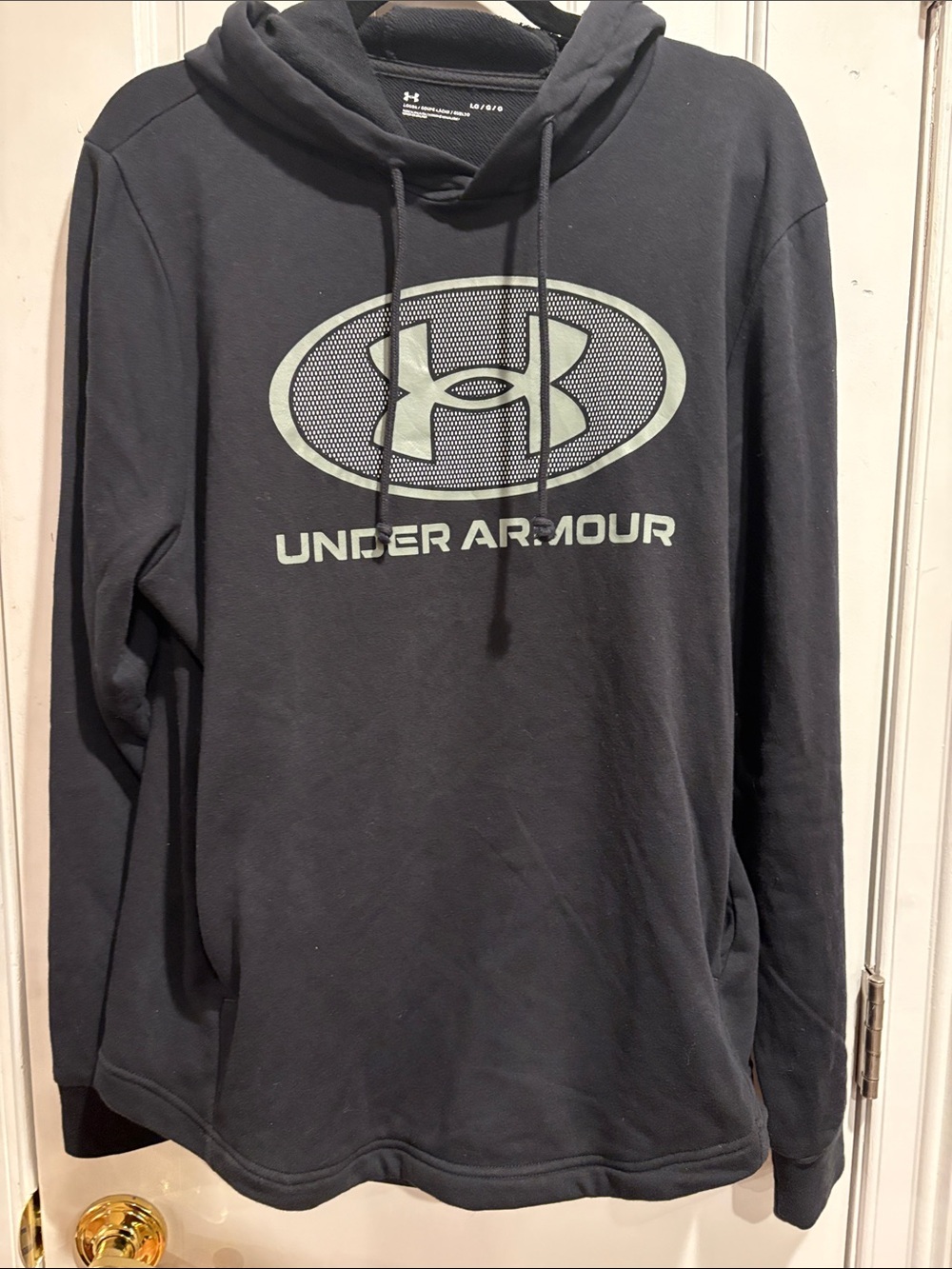 Under Armour Men's UA Rival Terry Pullover Hoodie. Size L